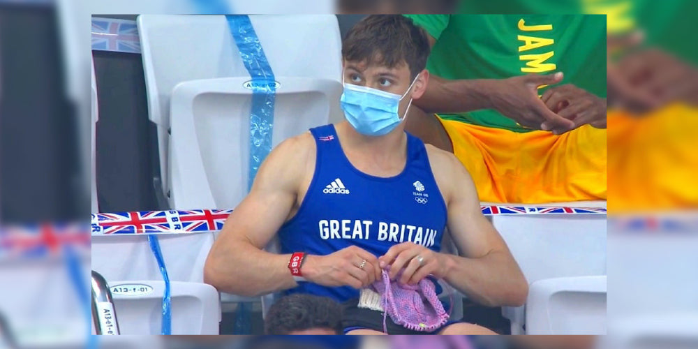 Olympic Athletes Who Knit to Cope with Stress