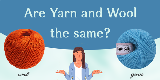 Are yarn and wool the same thing?