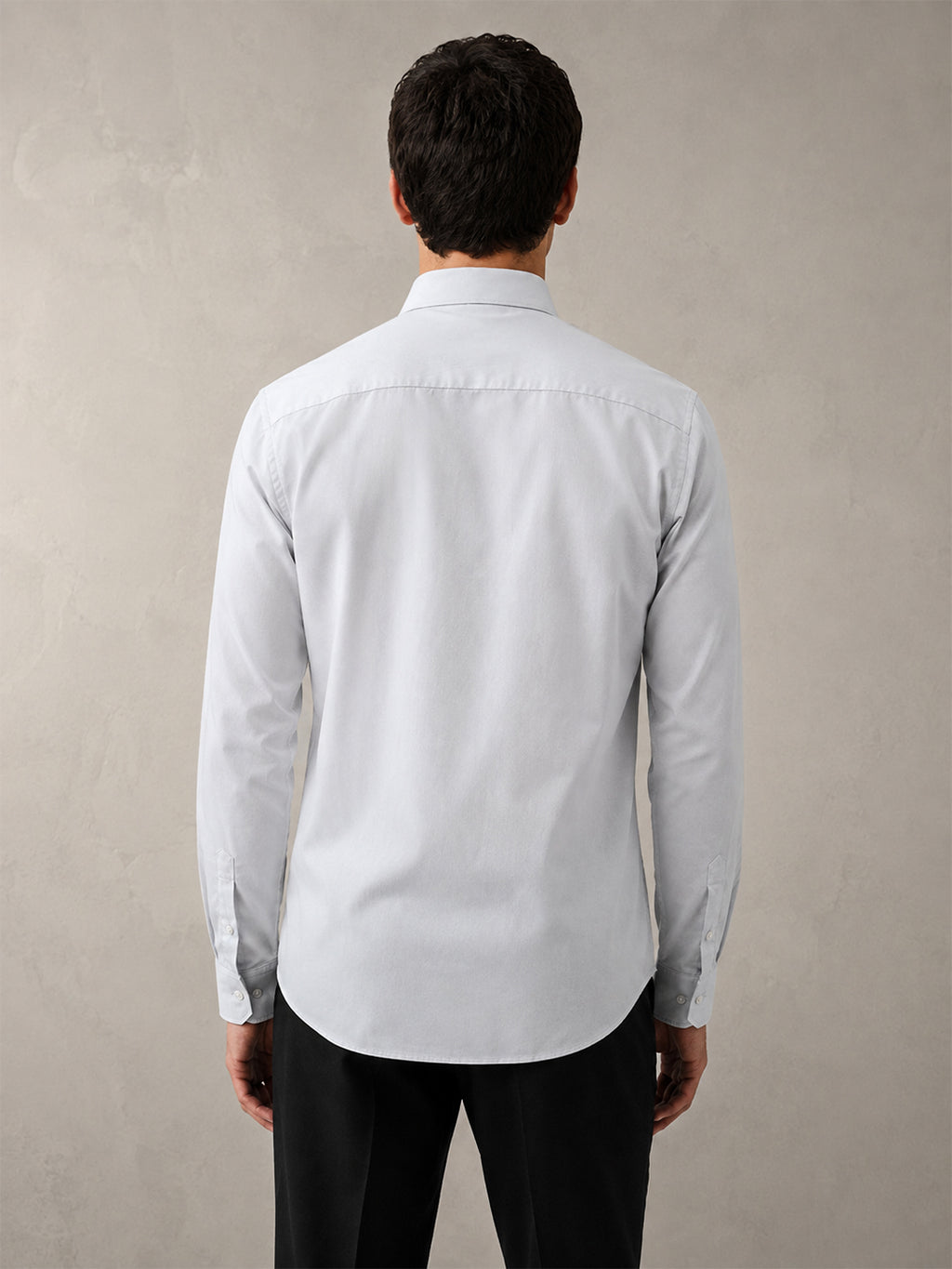 Berkeley Men's Regular Formal Solid Shirt | Premium 100% Cotton Grey