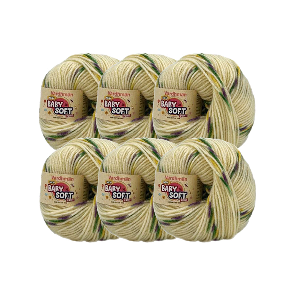 Baby Soft Print Yarn
