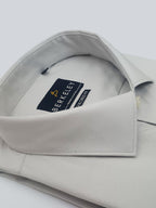 Berkeley Men's Regular Formal Solid Shirt | Premium 100% Cotton Grey
