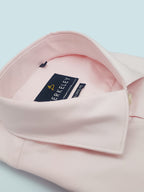 Berkeley Men's Regular 100% Cotton Formal Solid Shirt Pink