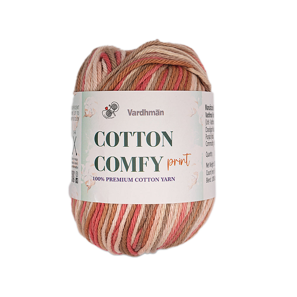 Cotton Comfy Print Premium Cotton Yarn