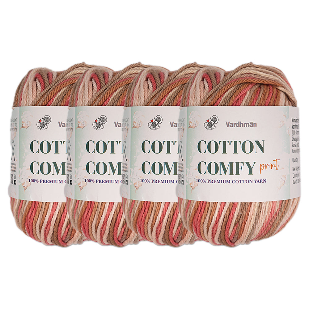Cotton Comfy Print Premium Cotton Yarn
