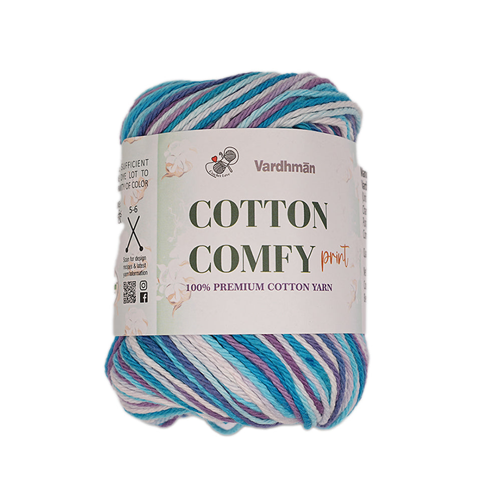 Cotton Comfy Print Premium Cotton Yarn