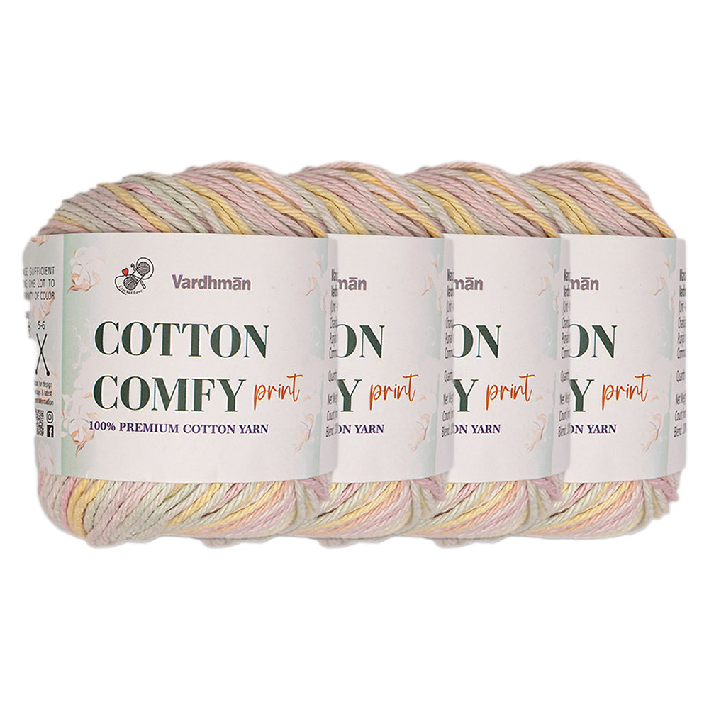 Cotton Comfy Print Premium Cotton Yarn