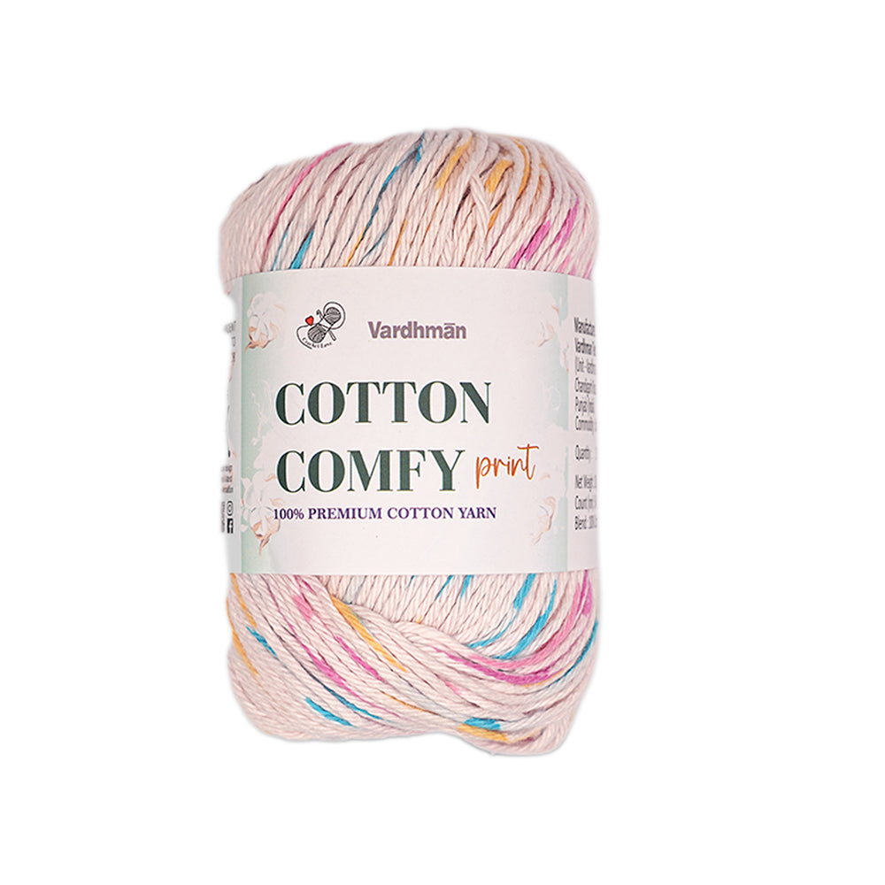 Cotton Comfy Print Premium Cotton Yarn