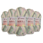 Dawn Print Polyster Viscose Blend Yarn