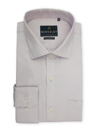 Berkeley Men's Regular 100% Cotton Formal Solid Shirt Lavender