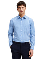 Berkeley Men's 100% Cotton Yarn Dyed Regular Formal Check Shirt