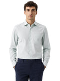 Berkeley Men's Regular 100% Cotton Formal Solid Shirt Pista