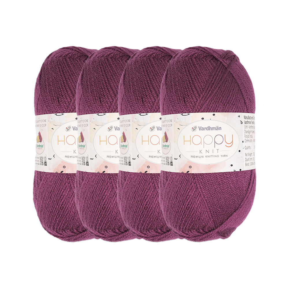 Happy Knit Premium Knitting Yarn