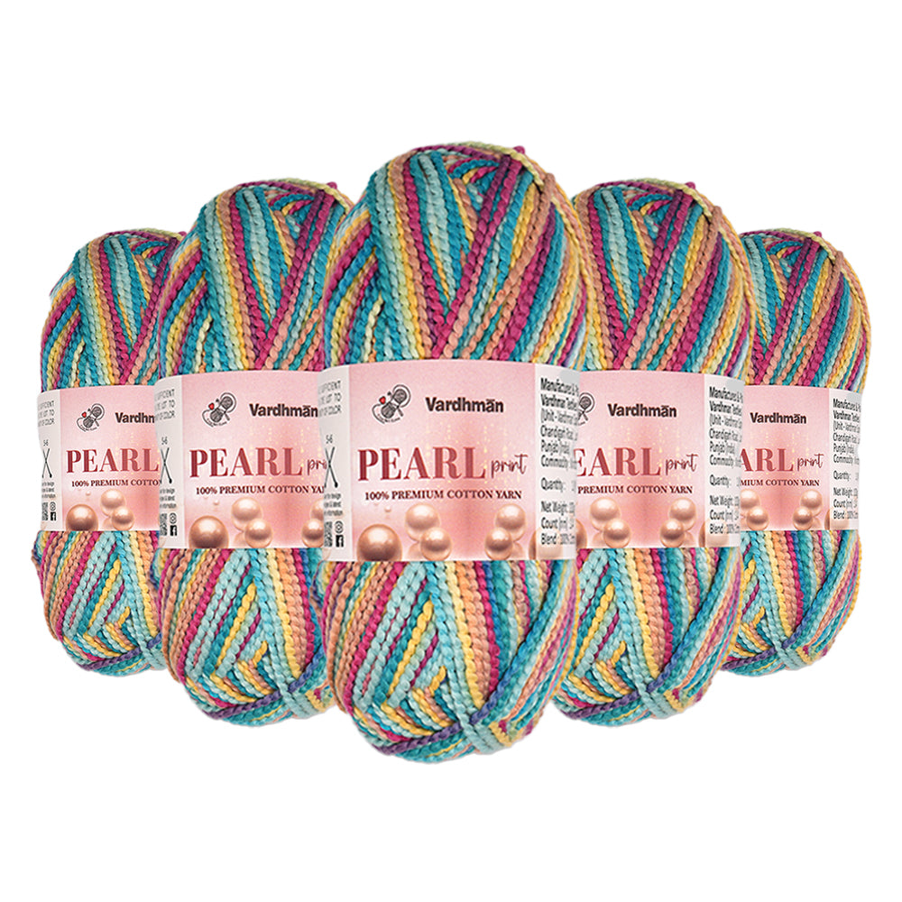 Pearl Print Premium Cotton Yarn