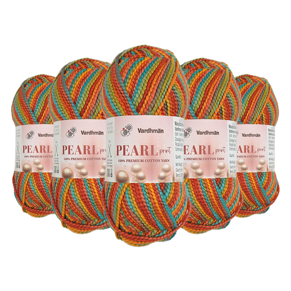 Pearl Print Premium Cotton Yarn