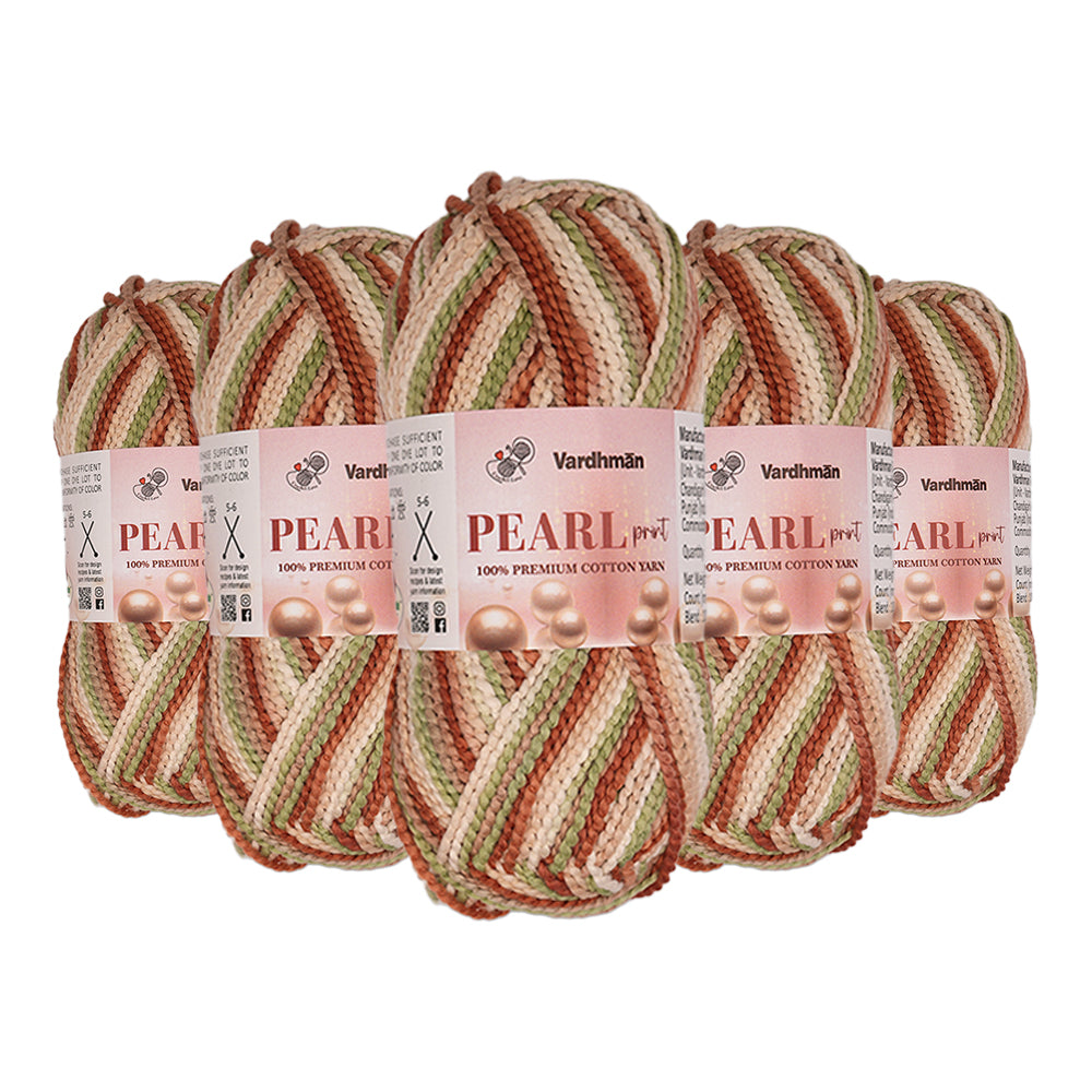 Pearl Print Premium Cotton Yarn