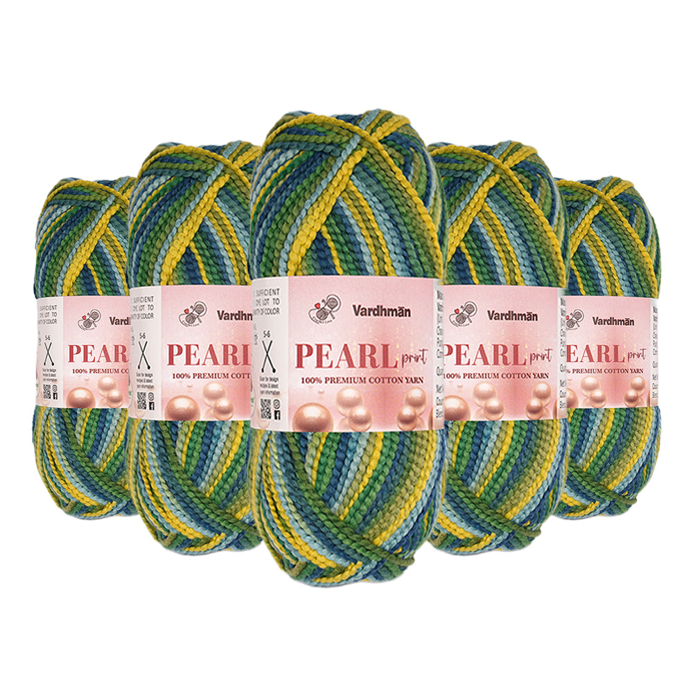 Pearl Print Premium Cotton Yarn