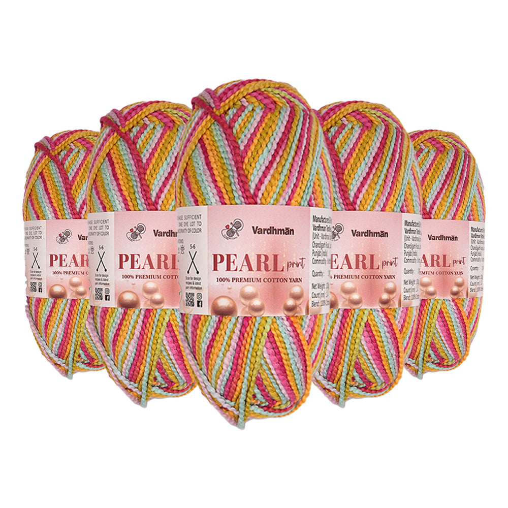 Pearl Print Premium Cotton Yarn
