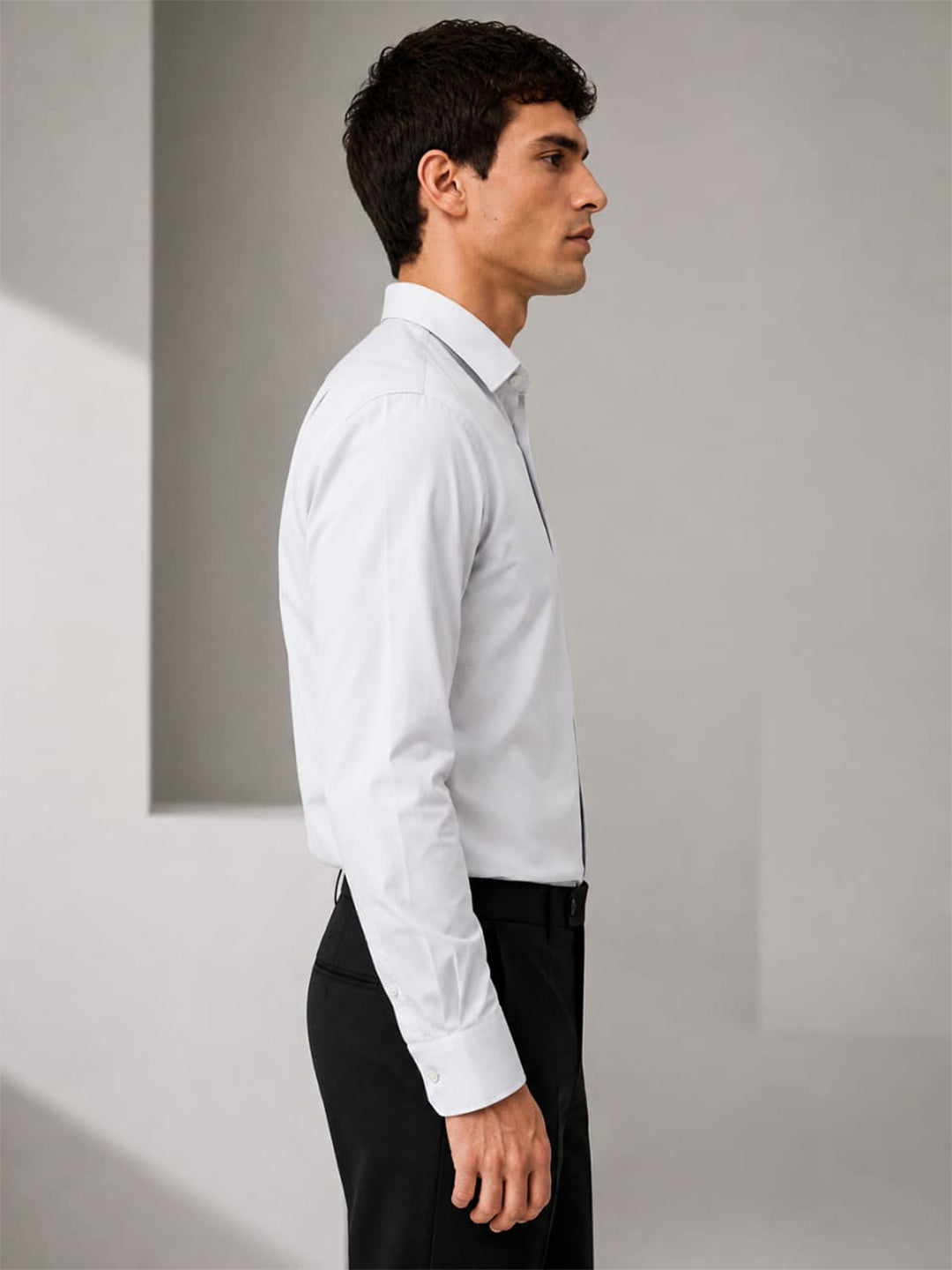 Berkeley Men's Regular Formal Solid Shirt | Premium 100% Cotton Grey