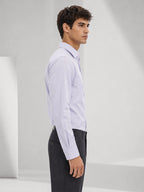 Berkeley Men's Regular 100% Cotton Formal Solid Shirt Lavender