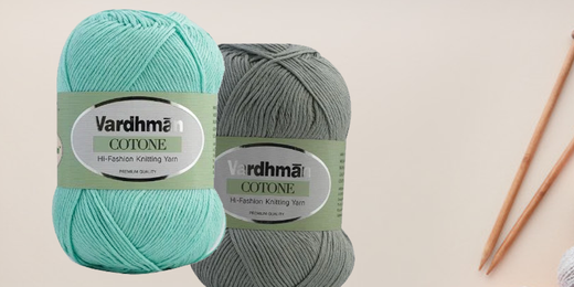 Vardhman Cotone Hand Knitting Yarn