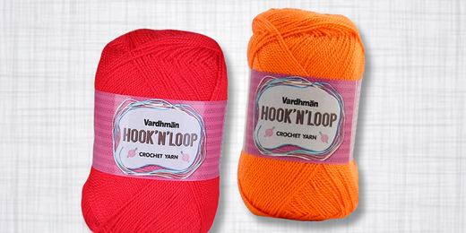 What are the different types of crochet yarn?